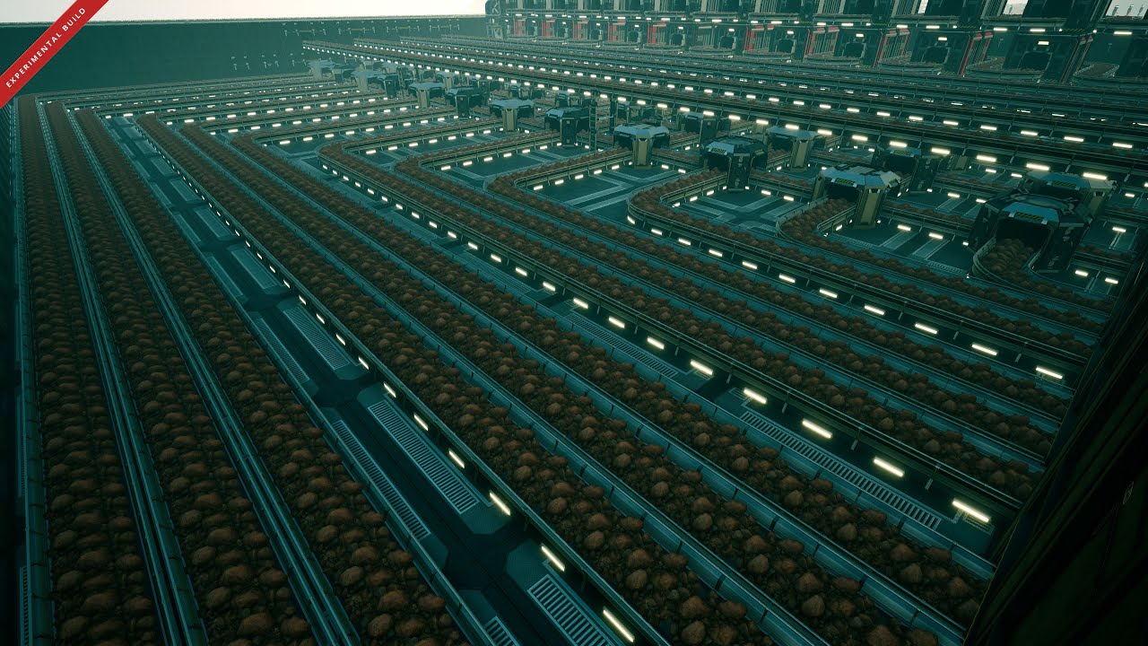 Satisfactory - Mega Factory - ALL the Bauxite.