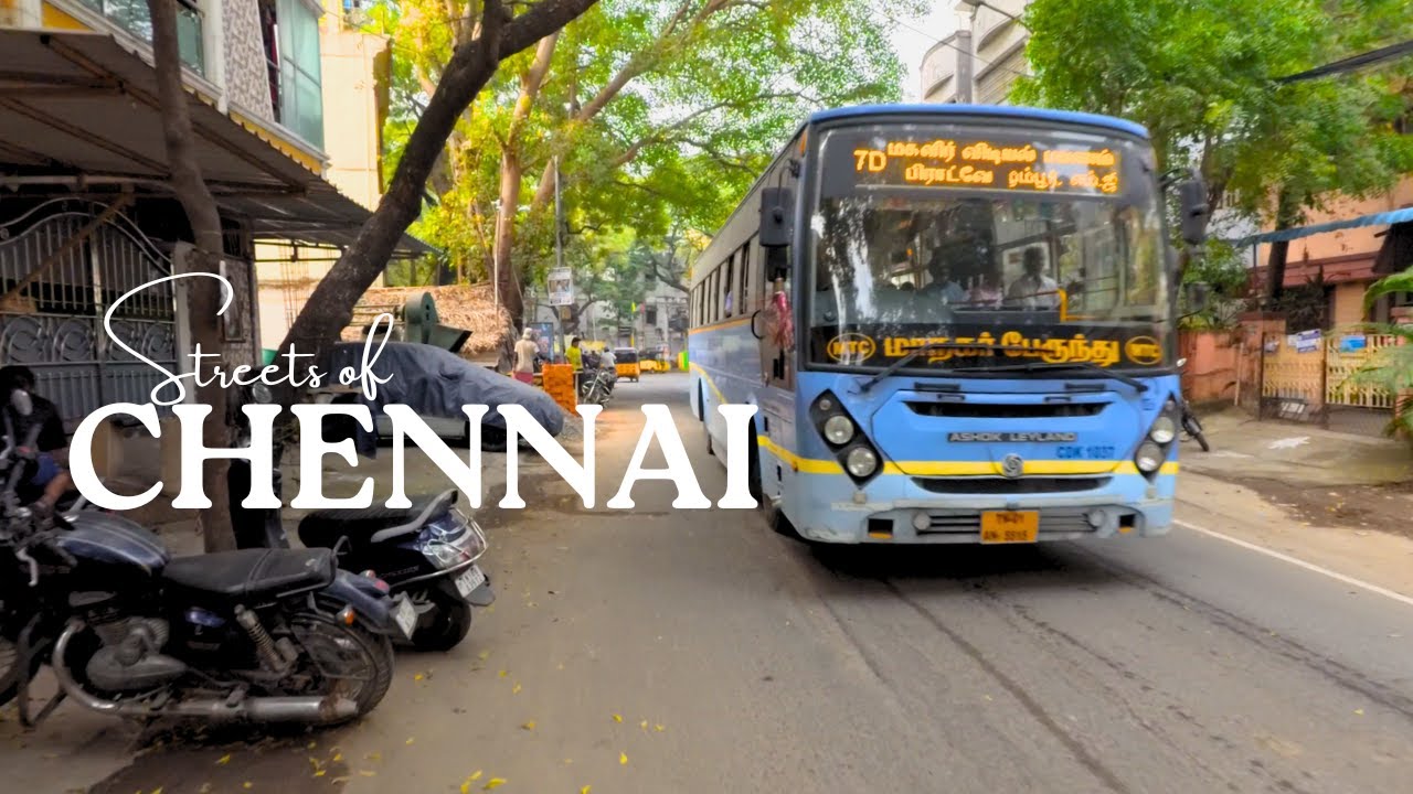 Chennai Street Drive | Around KK Nagar [4K]