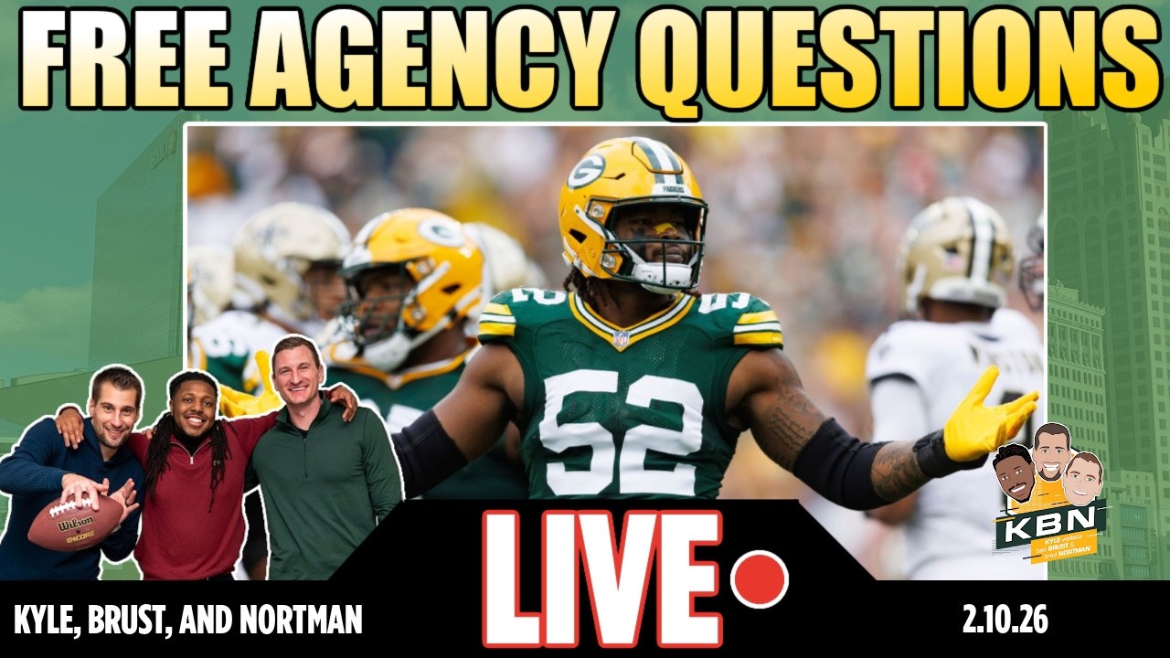 LIVE: Are the Packers Being Complacent? | Free Agency Pressure Builds