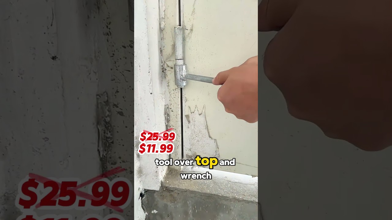 Fix Doors Yourself with the Door Gap Wrench! #DoorRepair #HomeTools #ToolTips
