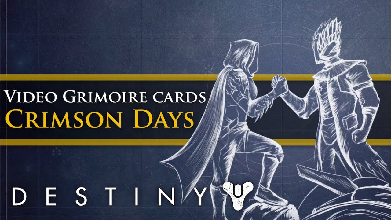 Destiny Lore - Video Grimoire Cards: Crimson Days