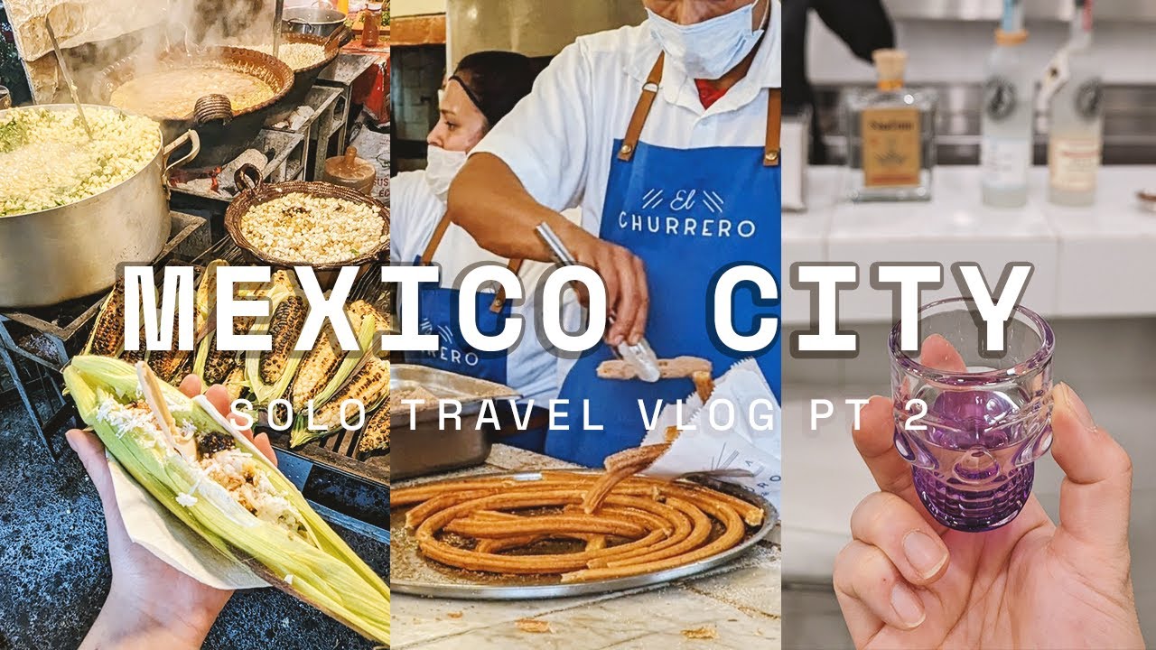 Best street food in CDMX and night mezcal crawl | Mexico City Solo Travel Vlog | Pt 2
