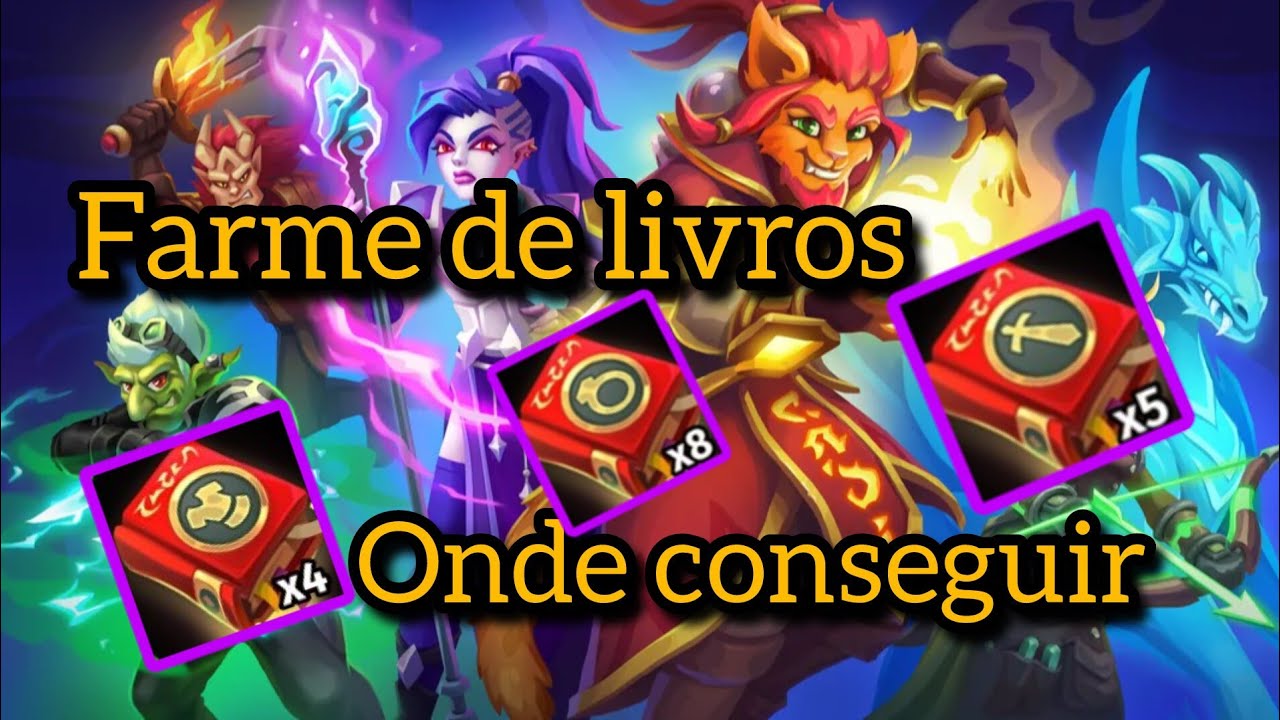 Skylore: Onde farmar os livros de evolução