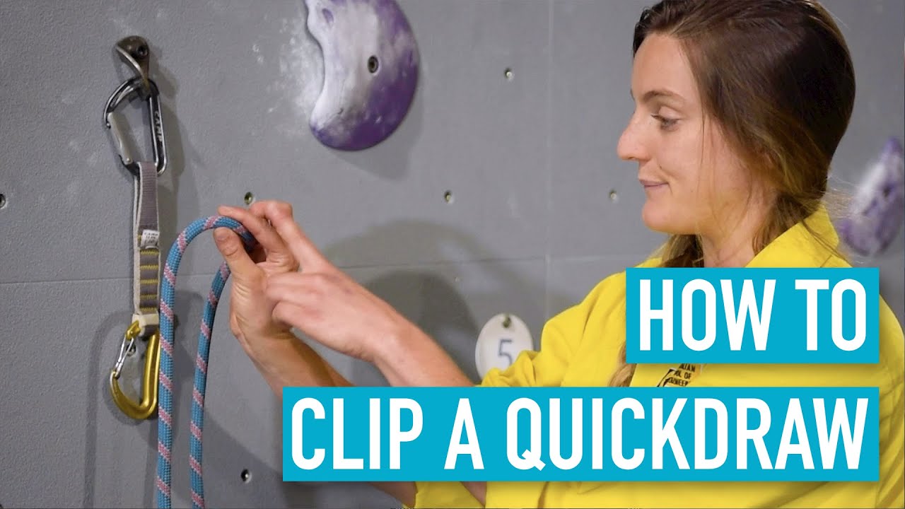 ASM at Climb Fit: How to clip quickdraws