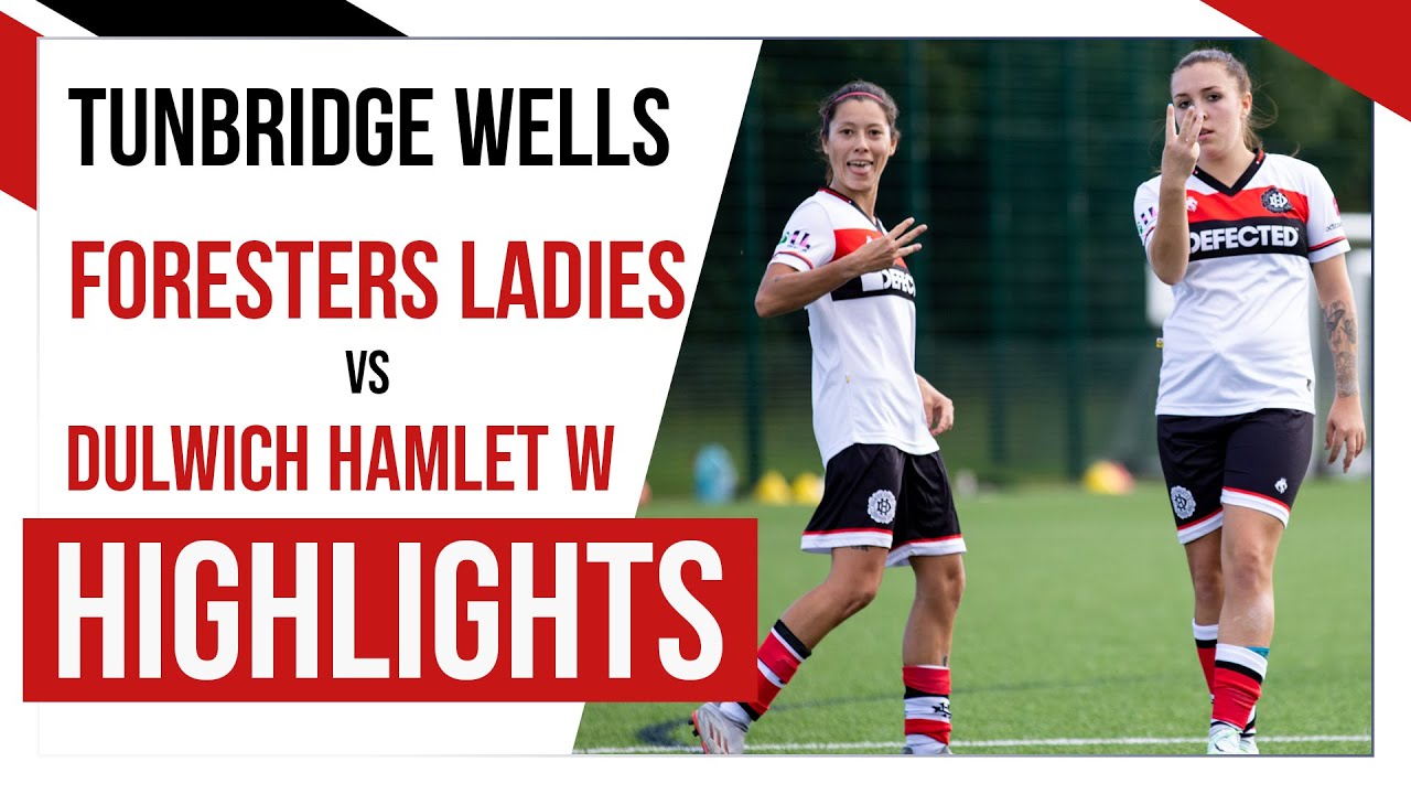 HAMLET HIGHLIGHTS: Tunbridge Wells Foresters vs Dulwich Hamlet W | Vitality Women's FA Cup | 2/10/22