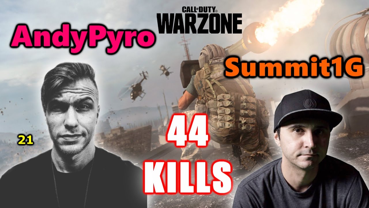 AndyPyro, Summit1G & Emongg - 44 KILLS - M4A1+HDR - COD WARZONE