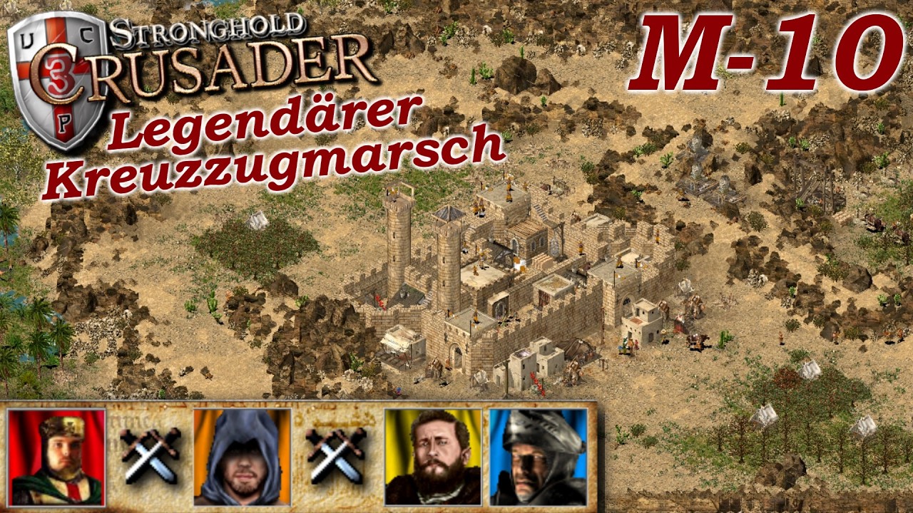 Über den Zwielichtpass | Legendärer Kreuzzugmarsch M10 | Stronghold Crusader