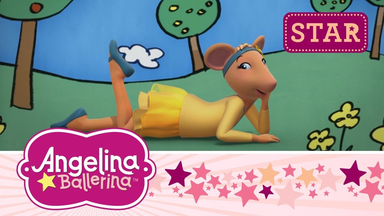 👑 Angelina Ballerina e a Mostra de Arte ❇ (Completo)