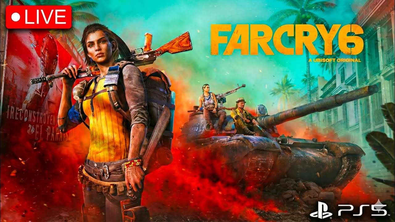 🛑 Let's play Far Cry 6 LIVE 🔥 Day - 1 | No Commentary