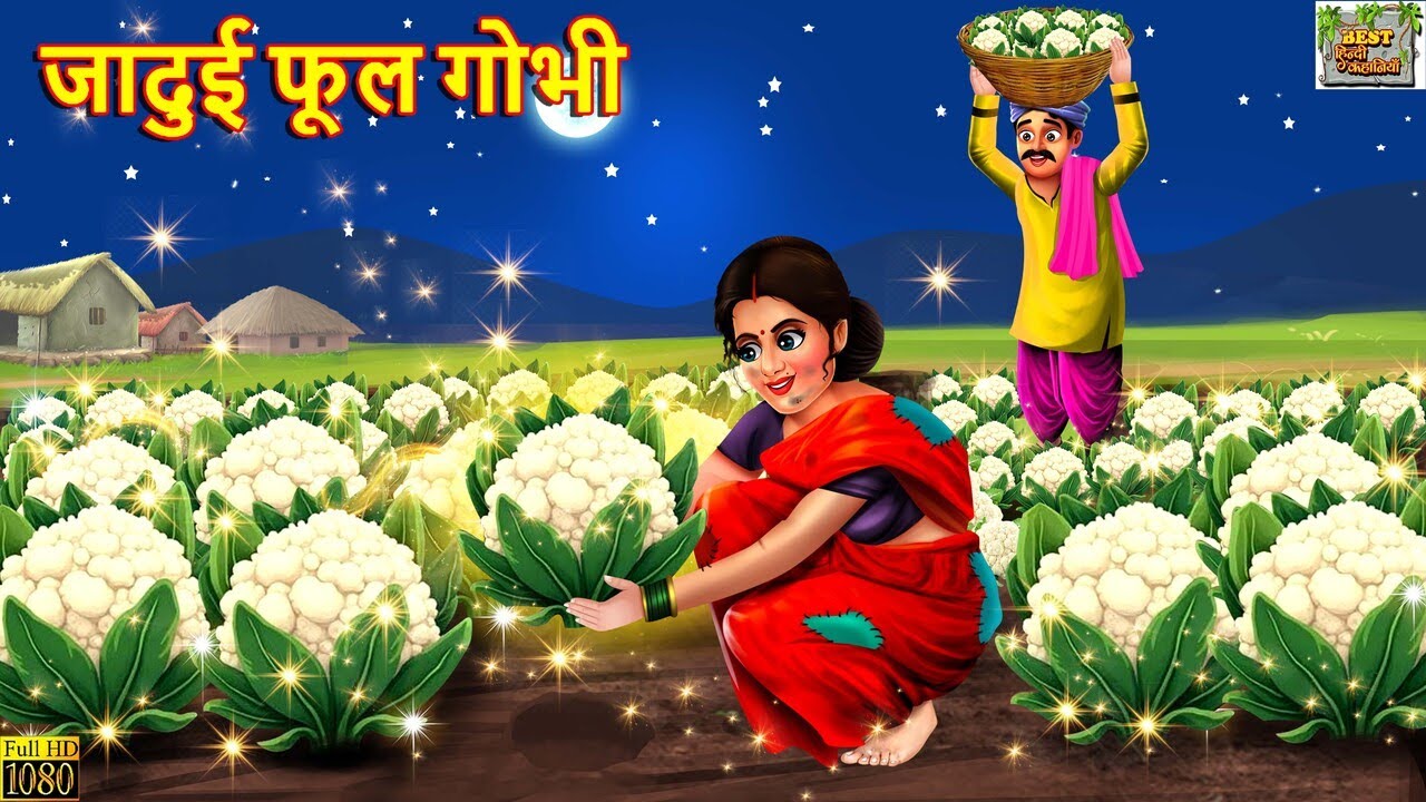 Magical Cauliflower | Jadui Phool Gobhi | Hindi Story | Moral Stories | Hindi Stories | Magic Stories