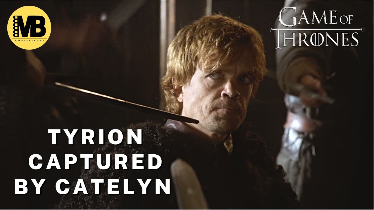 Catelyn Stark Captures the Imp Tyrion Lannister with Bannermen of House Tully - Game of Thrones GOT
