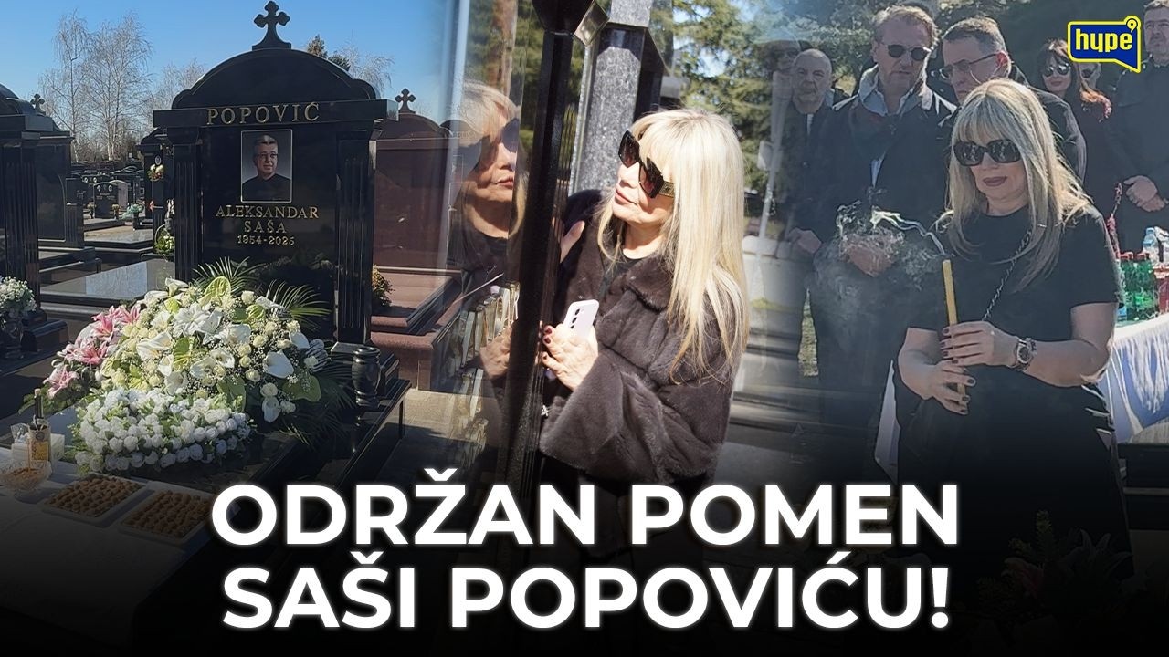 Lepa Brena Se Nije Pojavila Na Pomenu Saše Popovića! Suzana Uplakana, Porodica Joj Pruža Utehu!
