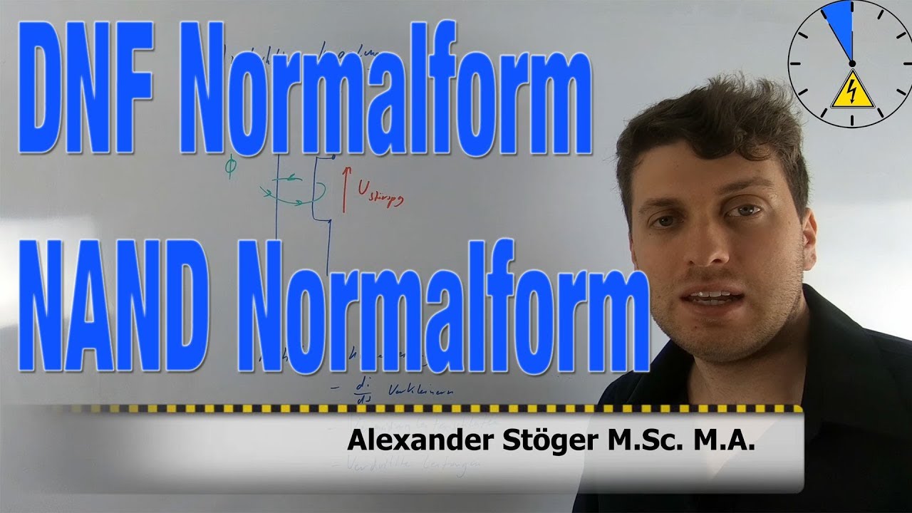 DNF in NAND Normalform umwandeln