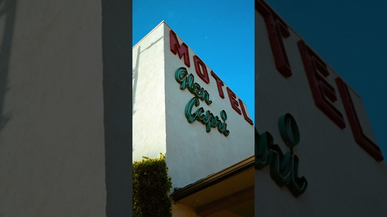 Shooting the Yashica T4 with a roll of Fujifilm 400 in Burbank, CA