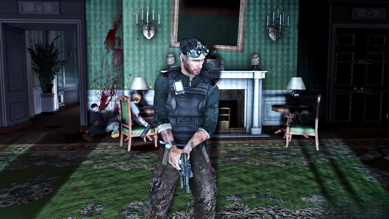 Sam Fisher Badass Montage - Brutal Stealth Kills & Executions - Splinter Cell: Conviction