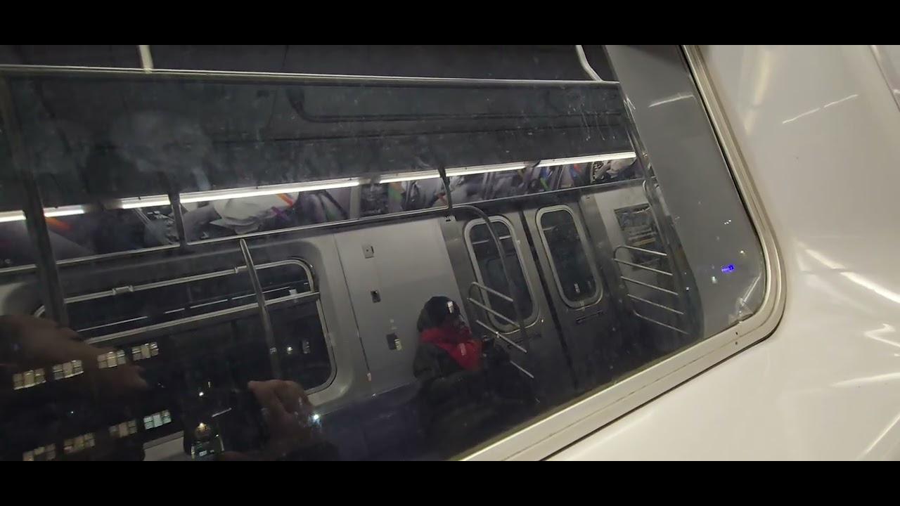 (Late Nights) Ride on Manhattan bound R142 (4) train from Pennsylvania Ave to Franklin Avenue 