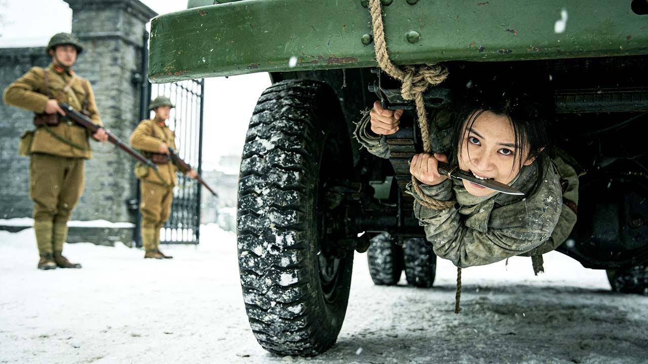 女囚犯藏身車底越獄，逃出後率領特戰隊血洗監獄，反殲日軍 🔥 抗日 | Kung Fu
