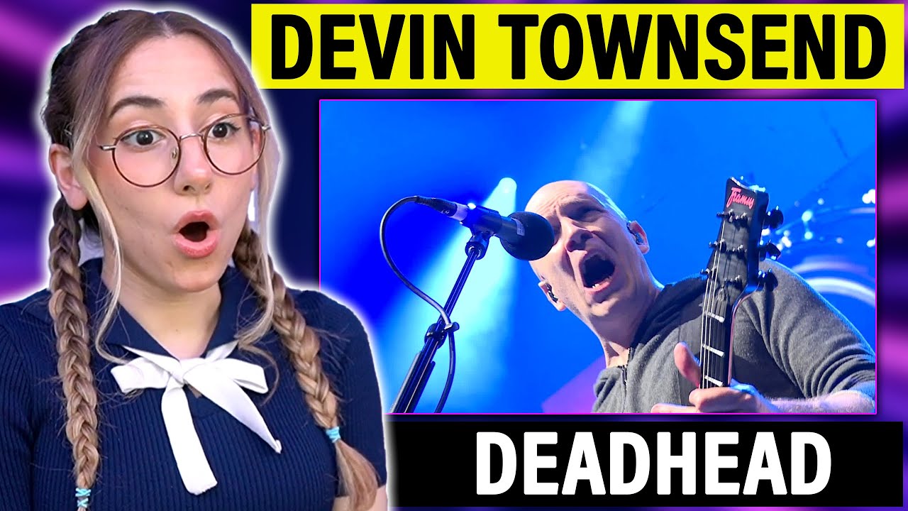 DEVIN TOWNSEND PROJECT - Deadhead (Live at Royal Albert Hall) | Singer Musician - Reaction Analysis