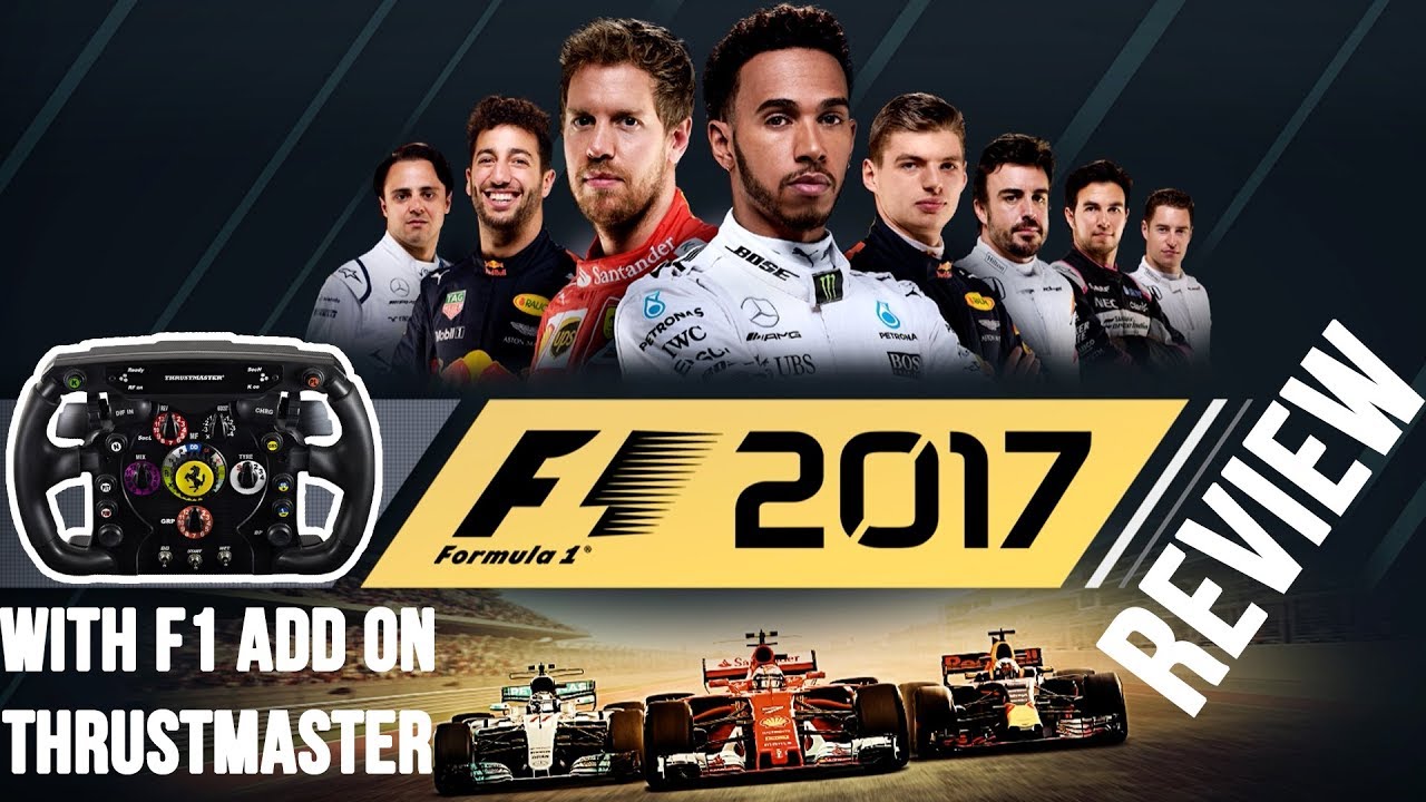 F1 2017 Review on Xbox One with Thrustmaster F1 add on
