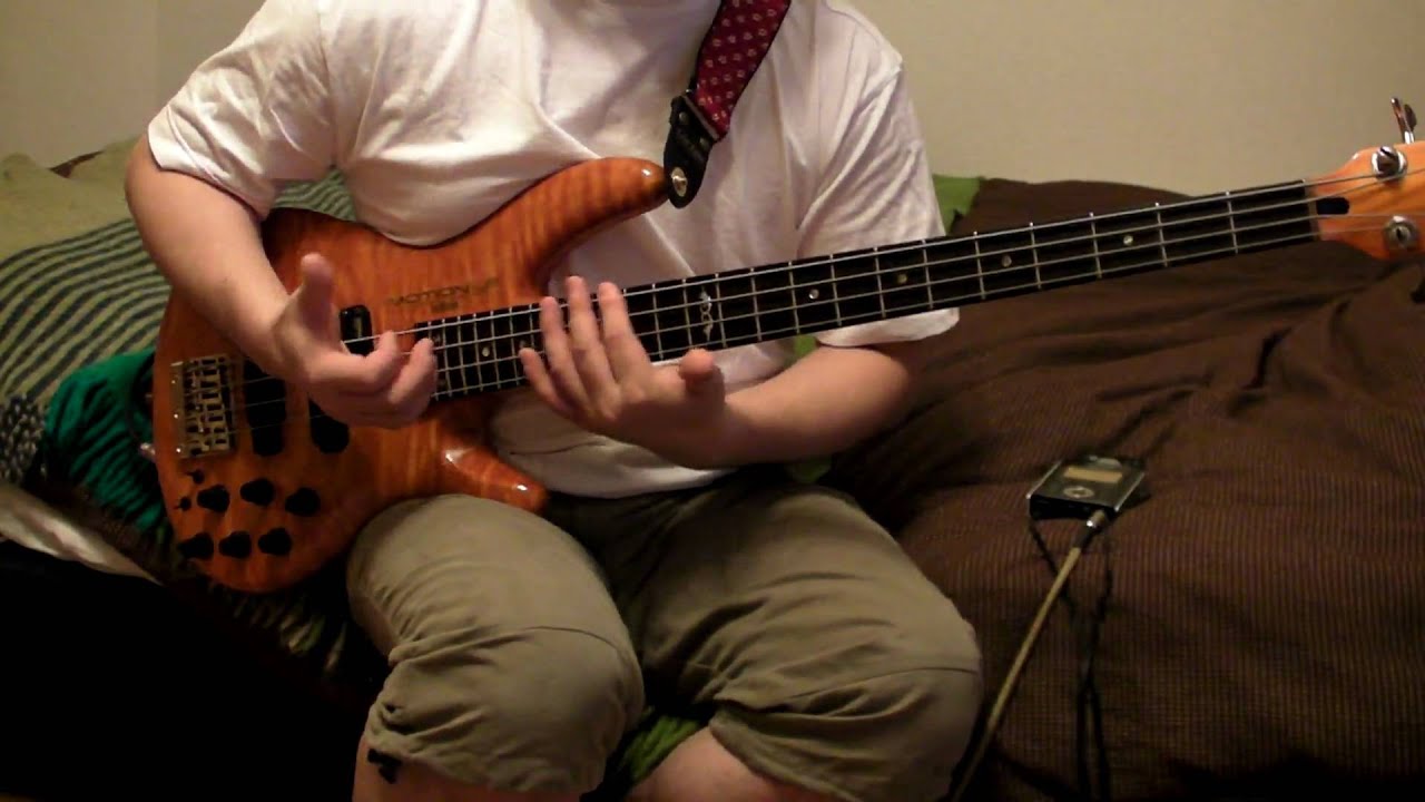 Street Performer- including bass solo - (casiopea) bass cover