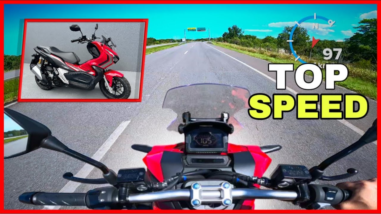 MEU TOP SPEED HONDA ADV 150 ABS 2024