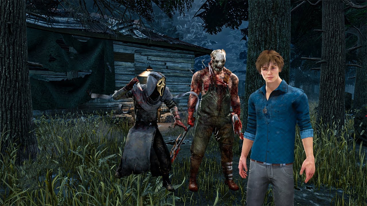DBD | Survivor Gameplay Against Ghostface & Trapper (No Commentary)