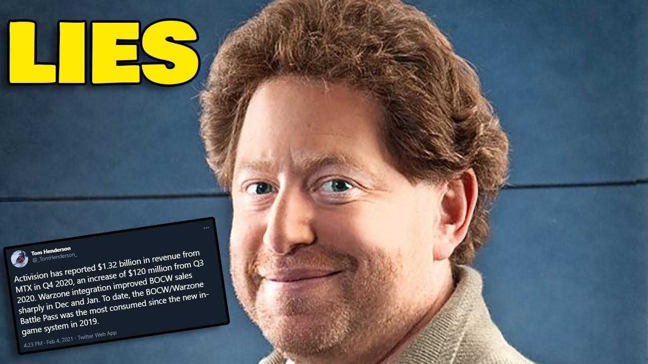 Activision is LYING about Cold War sales