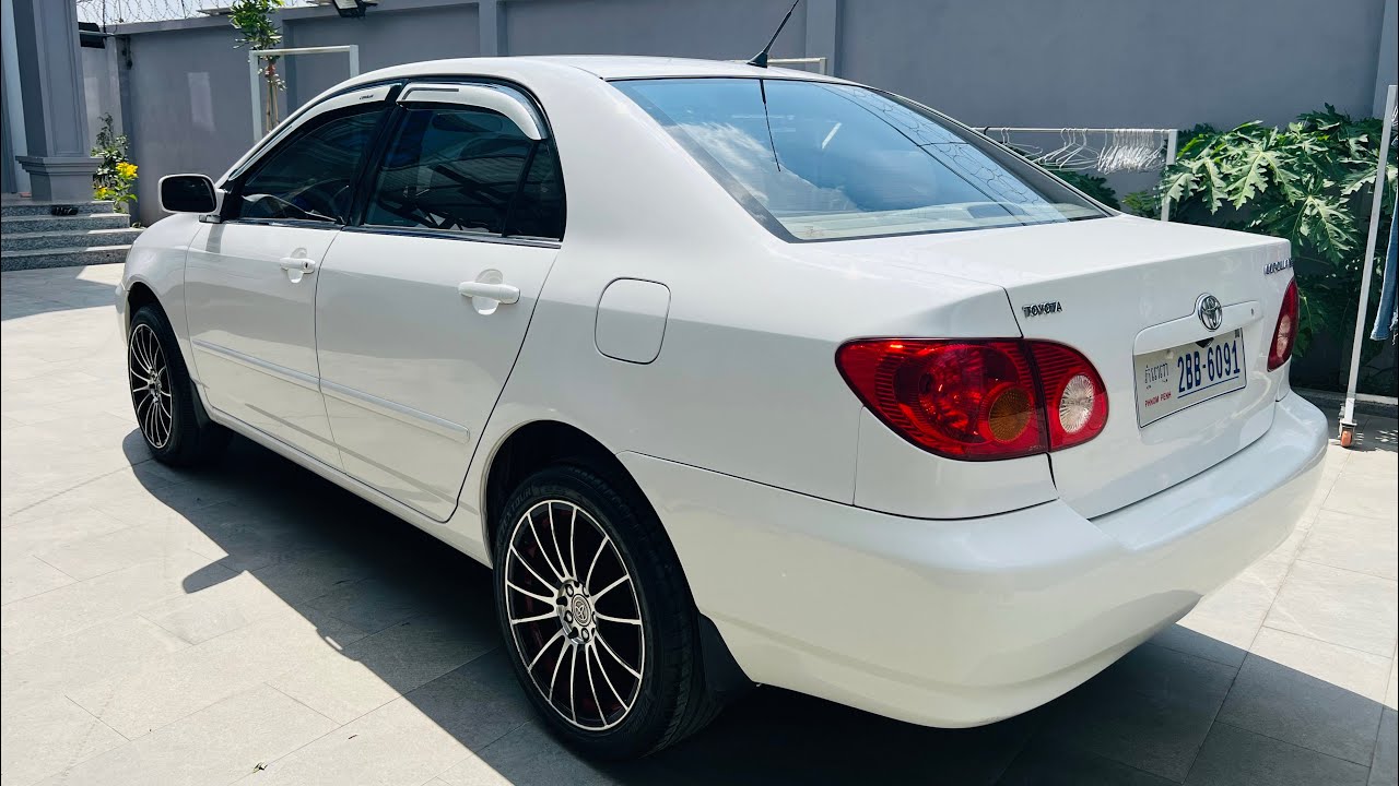 Corolla LE 2003 ក្នុងលឿង តម្លៃធូរៗ 016452456