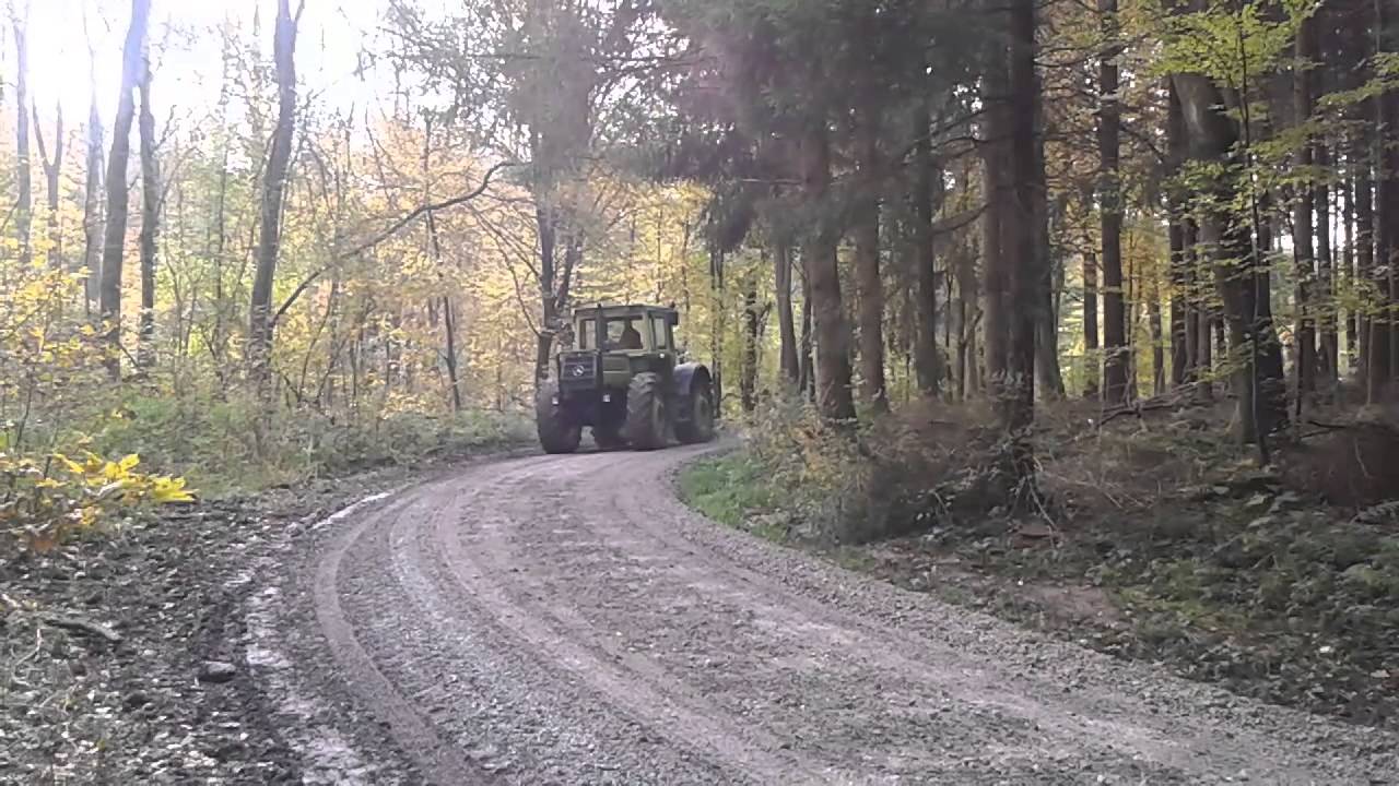 Forstservice Mühlhäuser beim Wegebau Teil 2