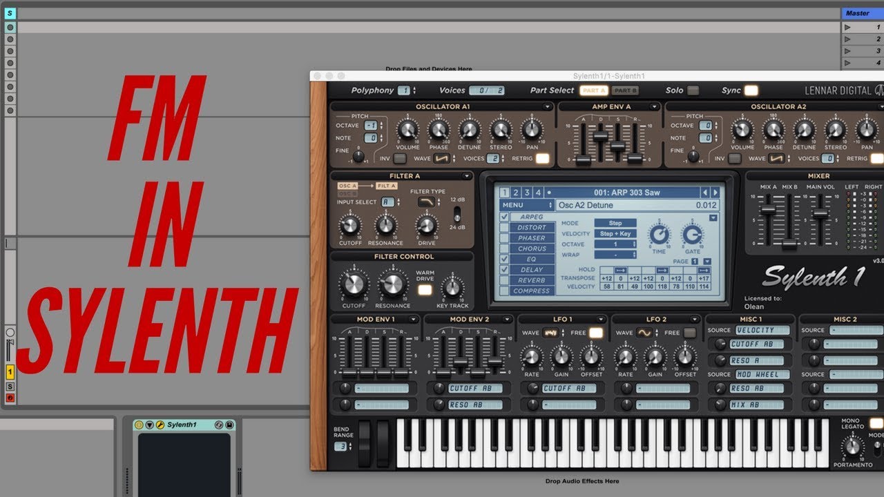 How to use FM Synthesis in Sylenth1