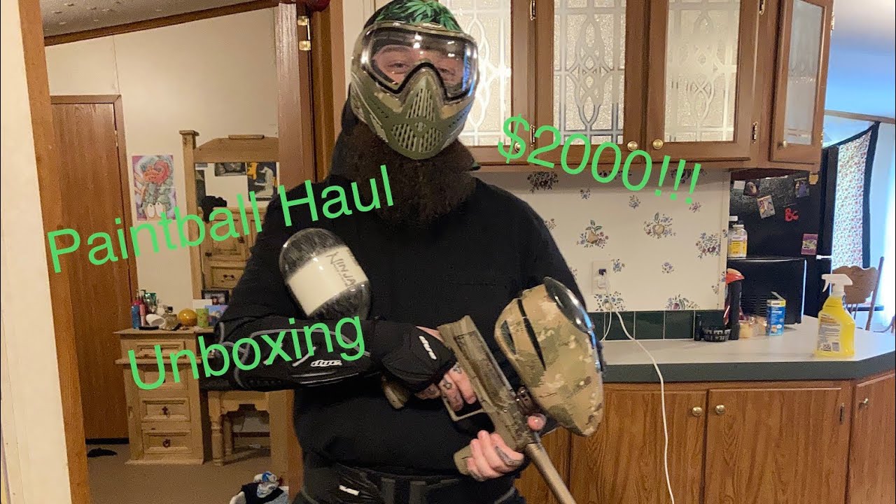 Paintball Haul/unboxing!! (Men’s edition)