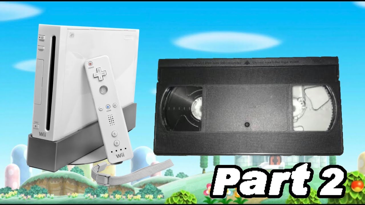 Wii Gameplay on VHS (Part 2)
