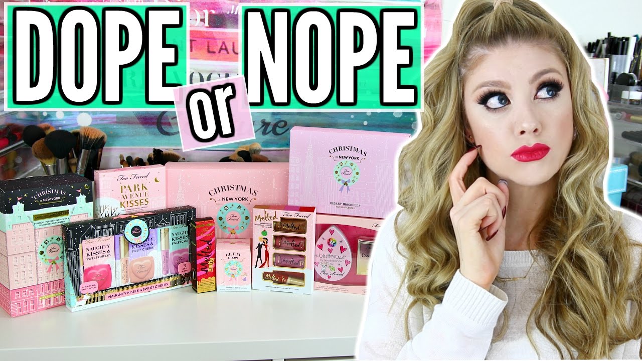 TOO FACED HOLIDAY COLLECTION 2016 | DOPE OR NOPE
