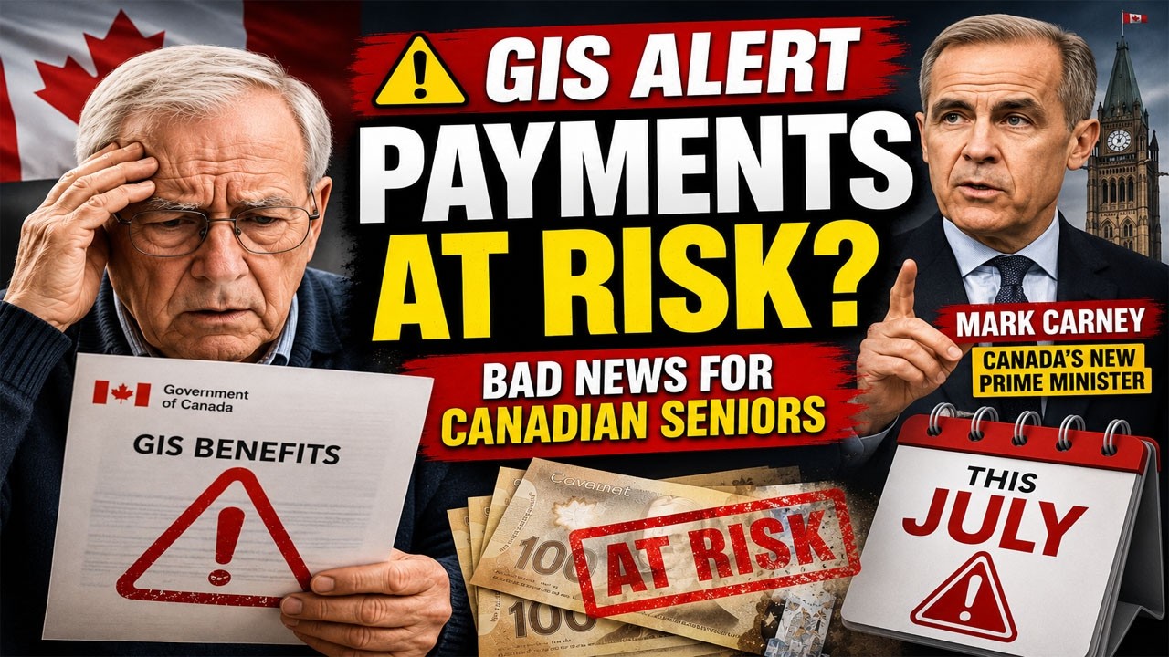 ⚠️ GIS Payments at Risk This July | Bad News for Canadian Seniors | What You Need to Know