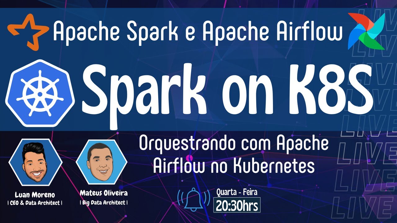 Apache Spark [Spark-on-K8S] e Orquestração com Apache Airflow no Kubernetes