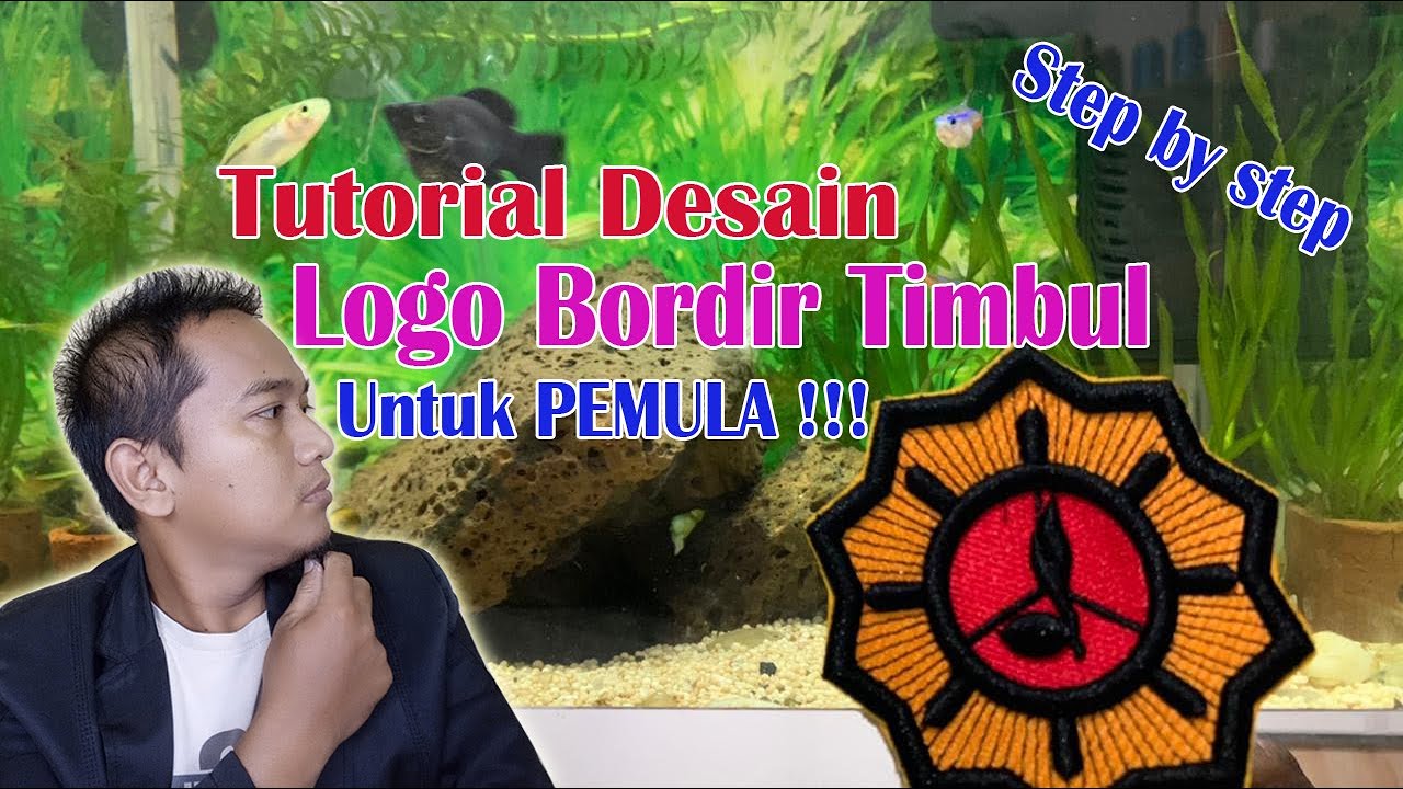 Tutorial Lengkap Desain Logo Bordir Timbul - Wilcom EmbroideryStudio 2.0