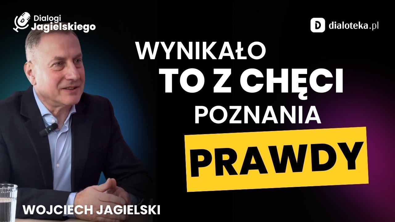 Wojciech Jagielski: opinie były takie, że jestem złośliwy