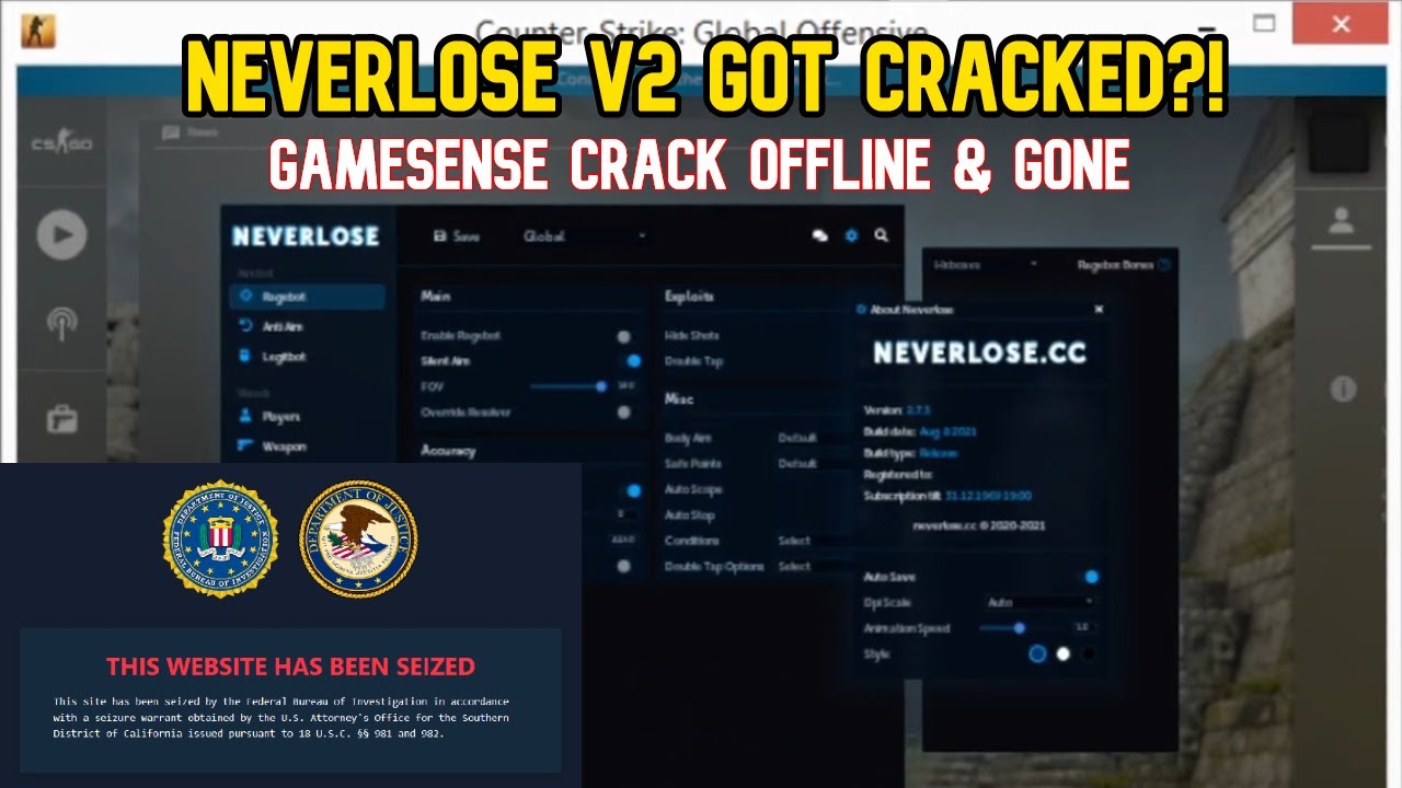 Neverlose V2 Got CRACKED (R.I.P Gamesense.is)