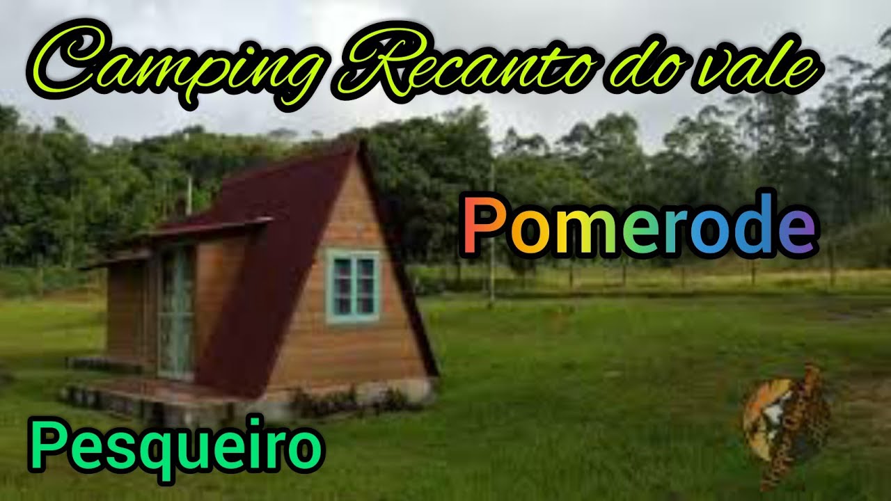 🧭 Camping Recanto do Vale e pesqueiro em Pomerode  com mini motorhome SC