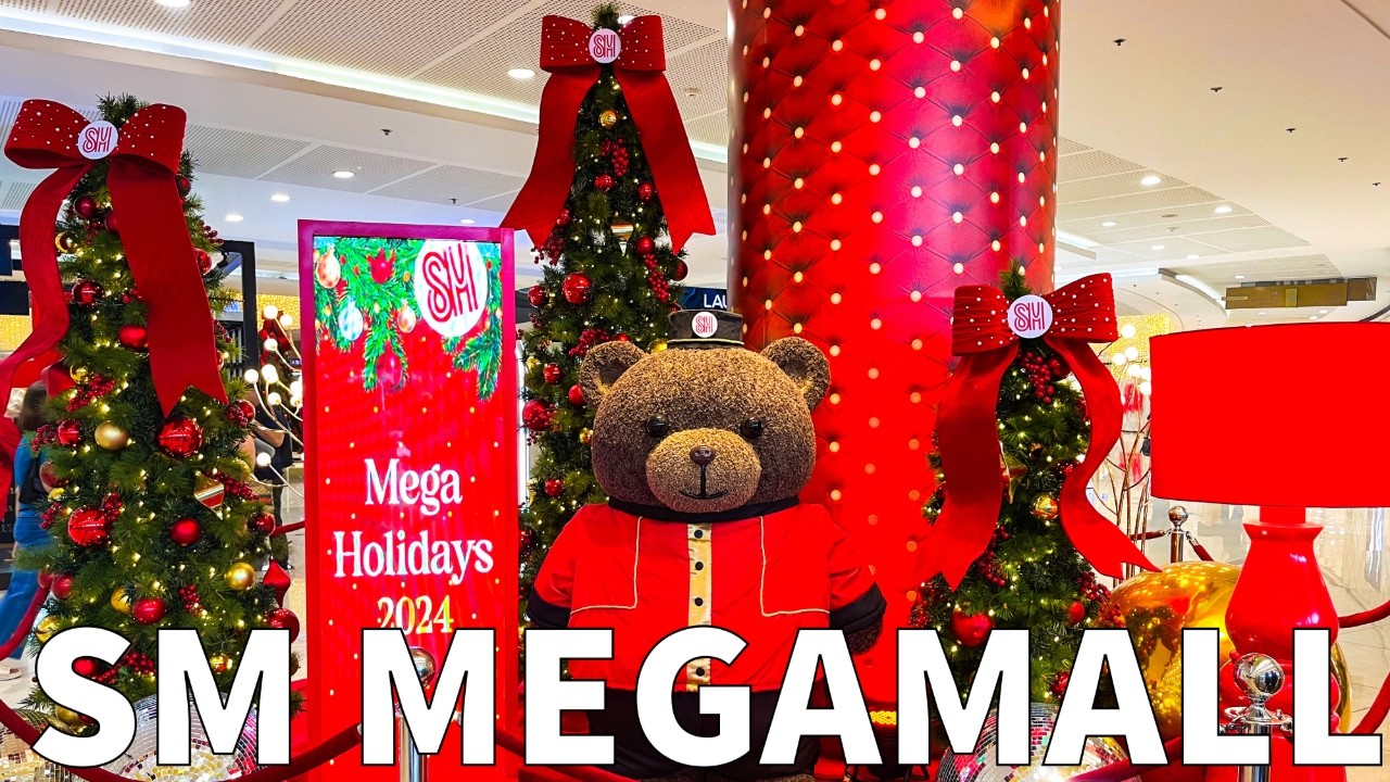 SM Megamall Ortigas: Christmas Walk 2024 🎄