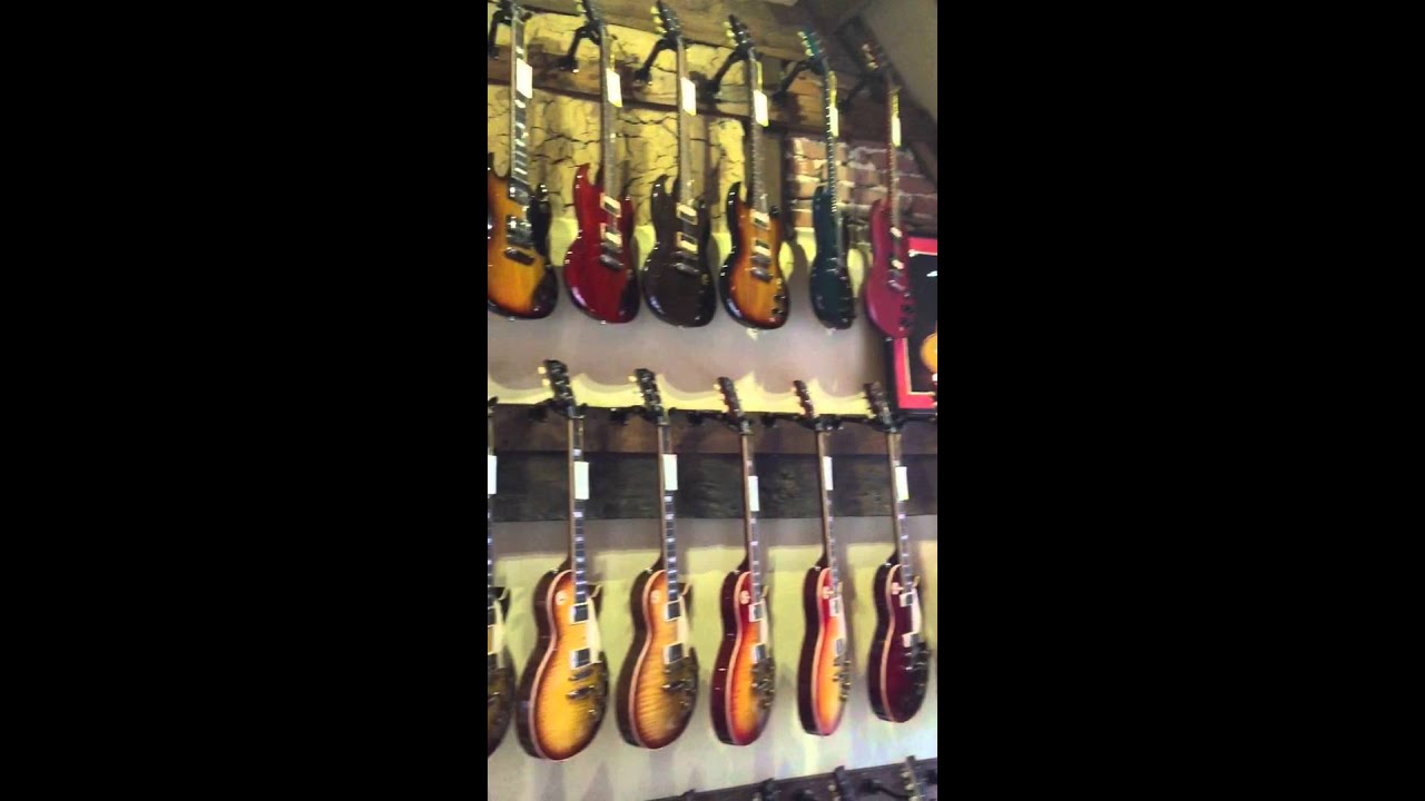Guitar Village tour in Farnham Surrey England