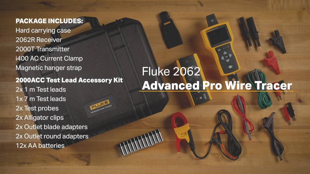 Unboxing the Fluke 2062 Advanced PRO Wire Tracer
