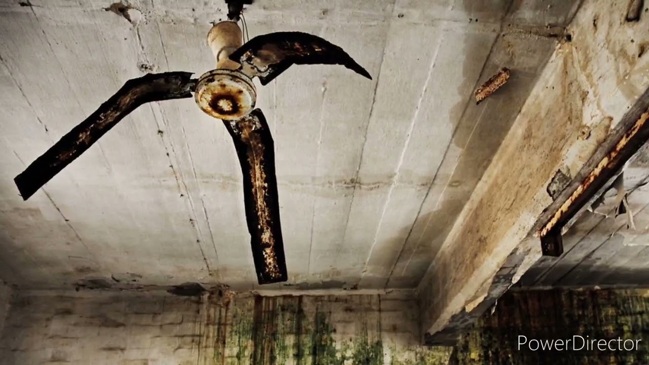 abandoned forgotten destroyed ceiling fans part 85