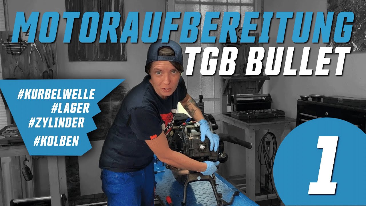 Motoraufbereitung TGB Bullet / Kurbelwelle / Zylinderkit