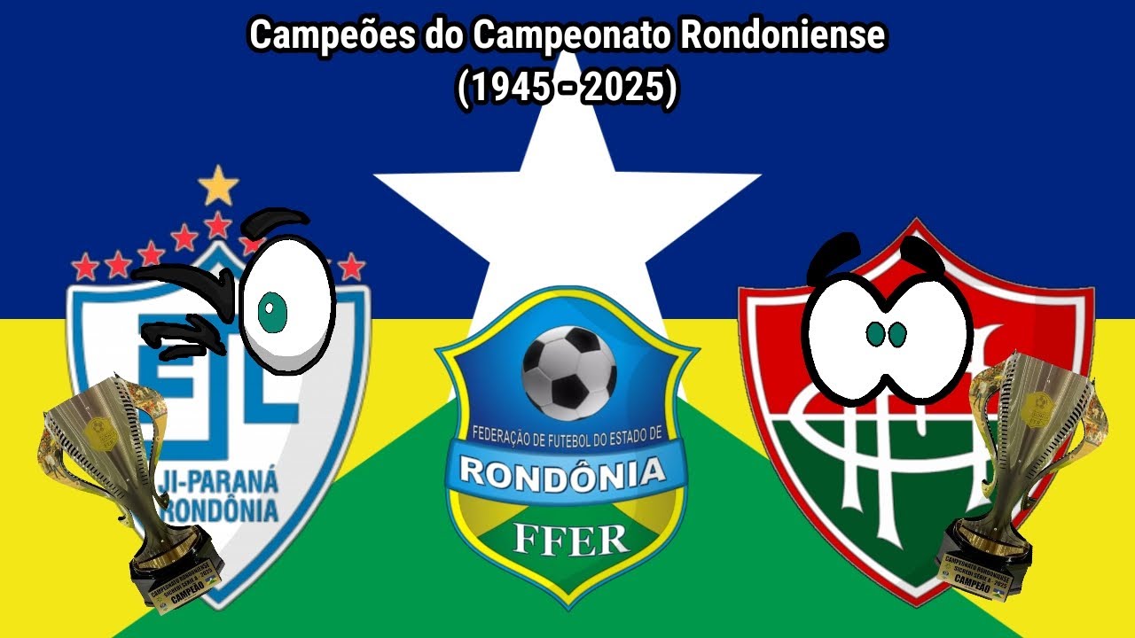 Campeões do Campeonato Rondoniense (1945 - 2025)