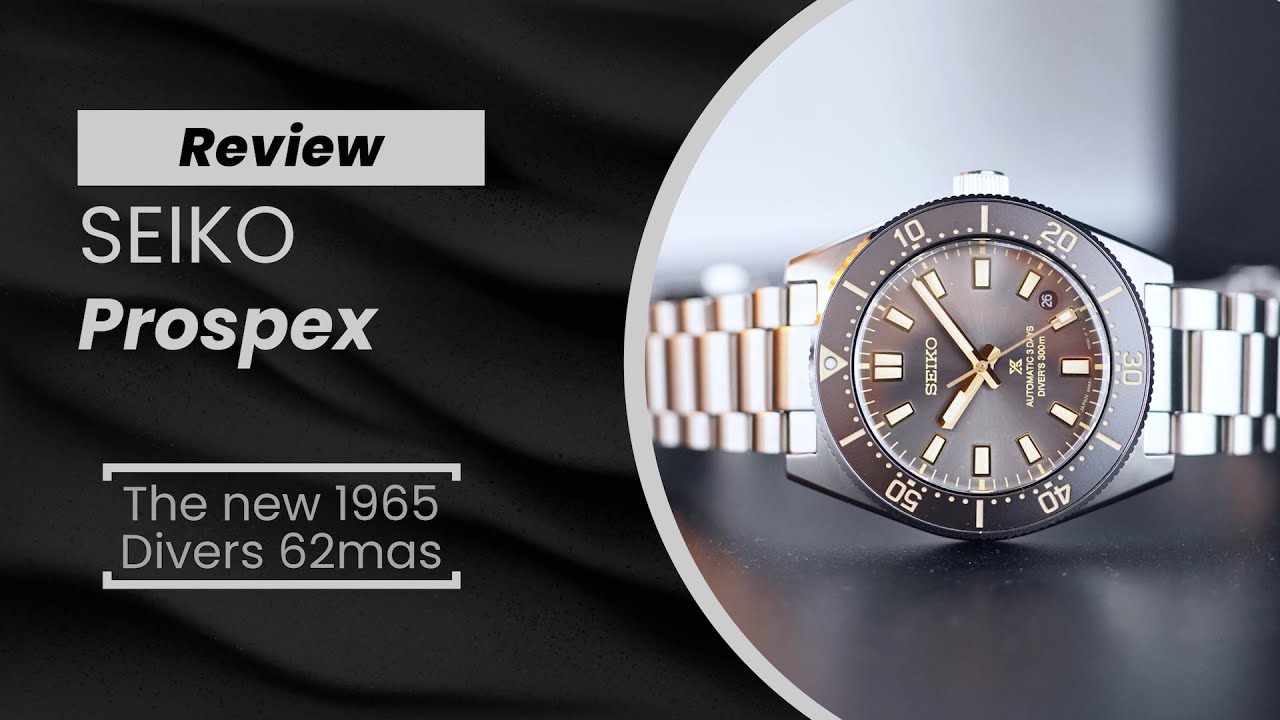 ОБЗОР: Обновленные часы Seiko Prospex 1965 Divers 62MAS (SPB451, SPB453 и SPB455)