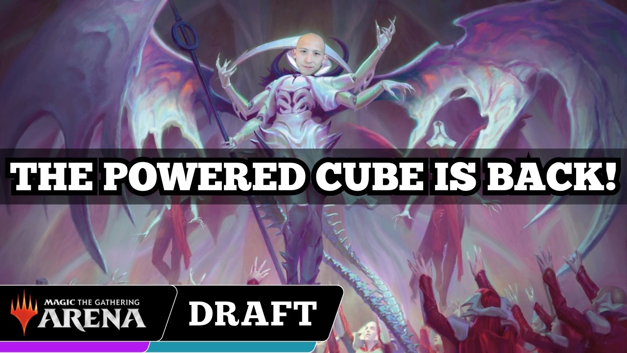 THE POWERED CUBE IS BACK! | Powered Cube Premier Draft | MTG Arena