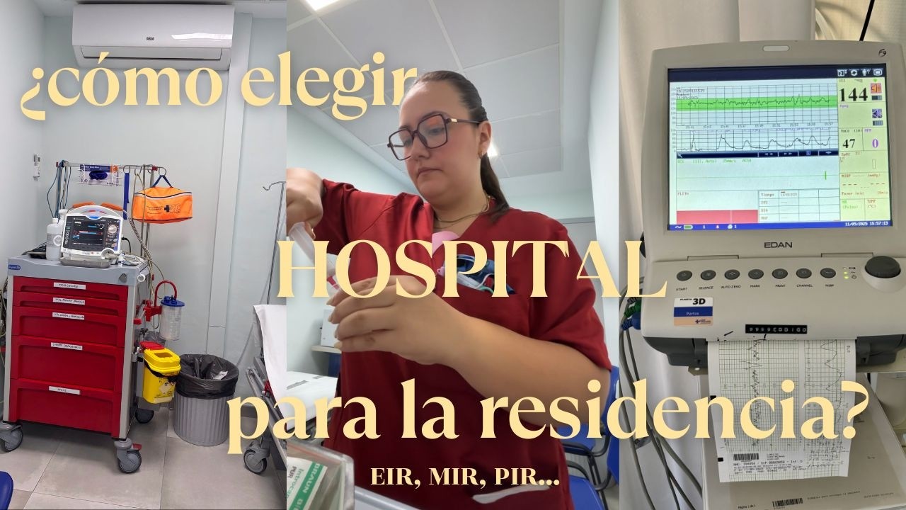 &iquest;c&oacute;mo elegir HOSPITAL para la RESIDENCIA?🏥|| MIR,EIR,PIR...
