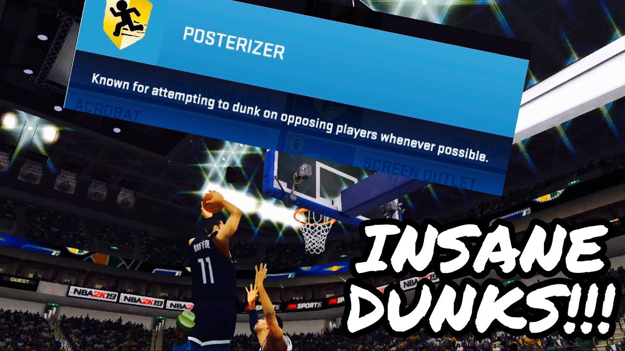 NBA 2K19 Mobile My Career Ep 51 - Posterizer Unlocked!! Alley-Oop Off Glass!!