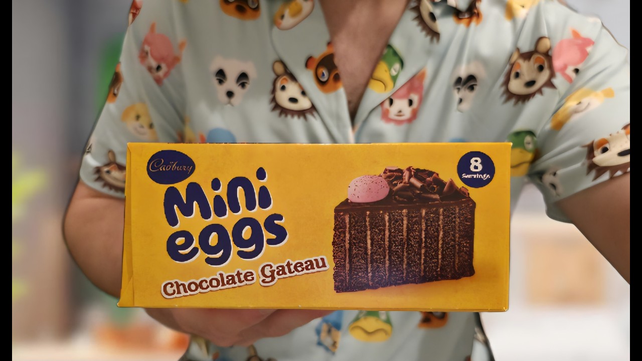 Eating A Whole Mini Egg Gateau/Review